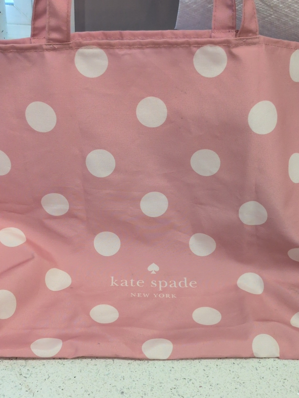 KATE SPADE Pink 🩷 Polka Dot TOTE Bag.